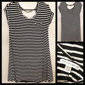 AMERICAN EAGLE l XXS tshirt dress with pocket
